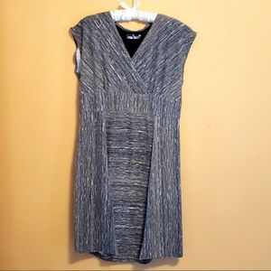Royal Robbins Knit Traveler Dress Ultra Soft Taupe Stripe Large